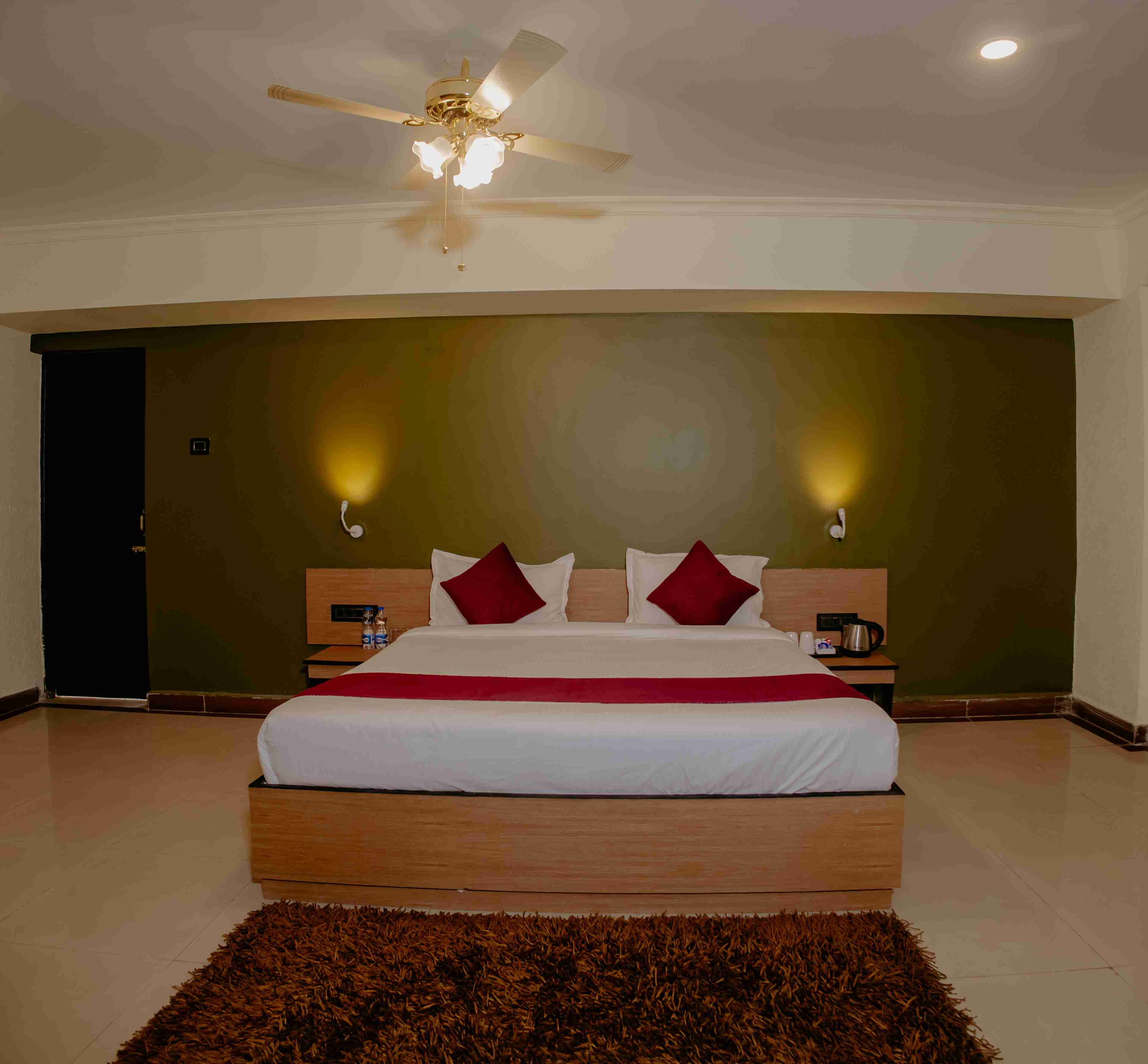 Rooms at Om Shiv Hotel